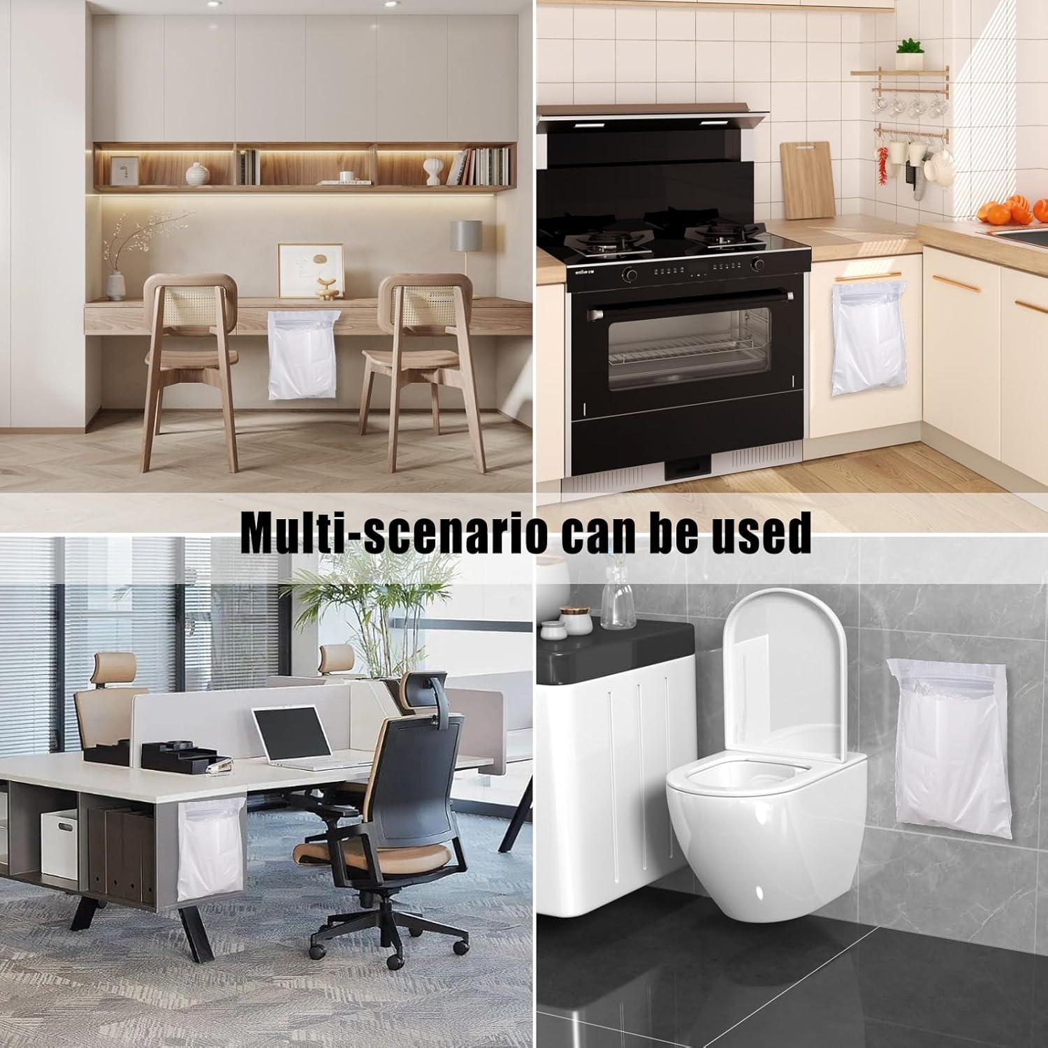 Bolsas de Basura Desechables Klyuqoz 100 Unidades 30.9x24.9cm