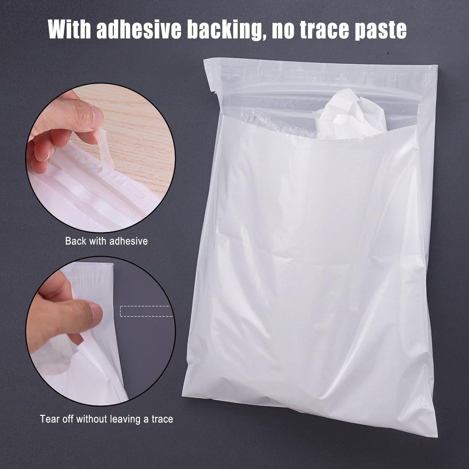 Bolsas de Basura Desechables Klyuqoz 100 Unidades 30.9x24.9cm