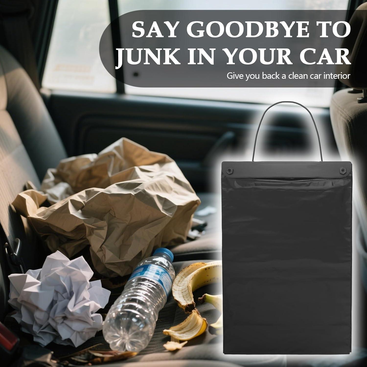 10 Bolsas de Basura para Auto YGDMD con Cierre Autoadhesivo