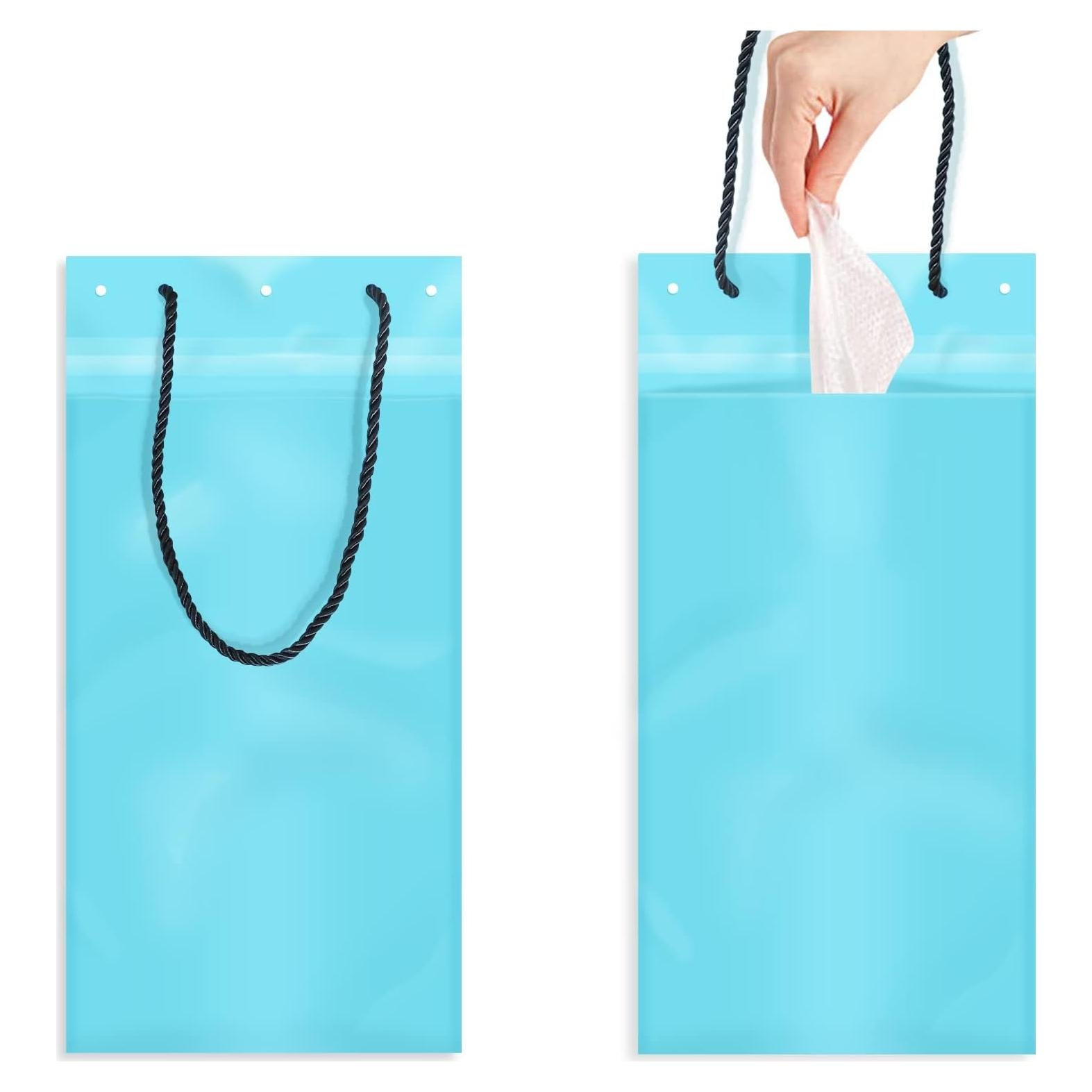 Bolsas de Basura Adhesivas Reciclables GWZiehory - 100 Unidades