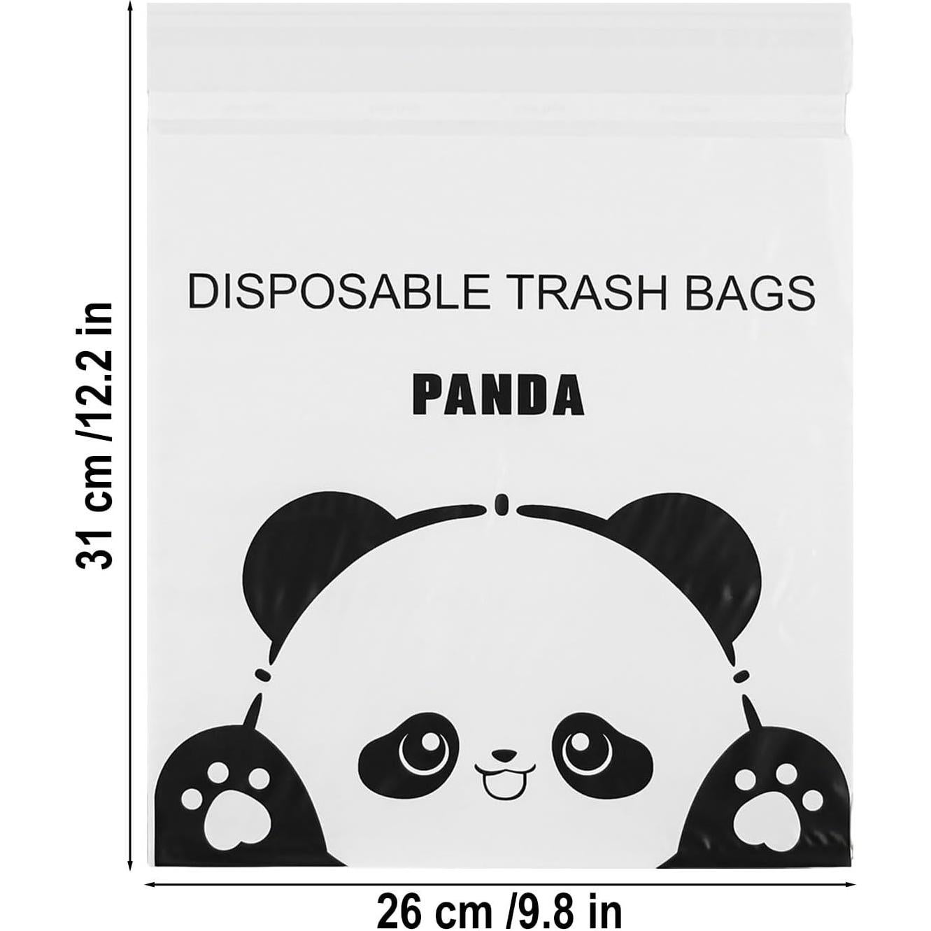 Bolsas de Basura Desechables Klyuqoz 100 Unidades 30.99x24.89cm