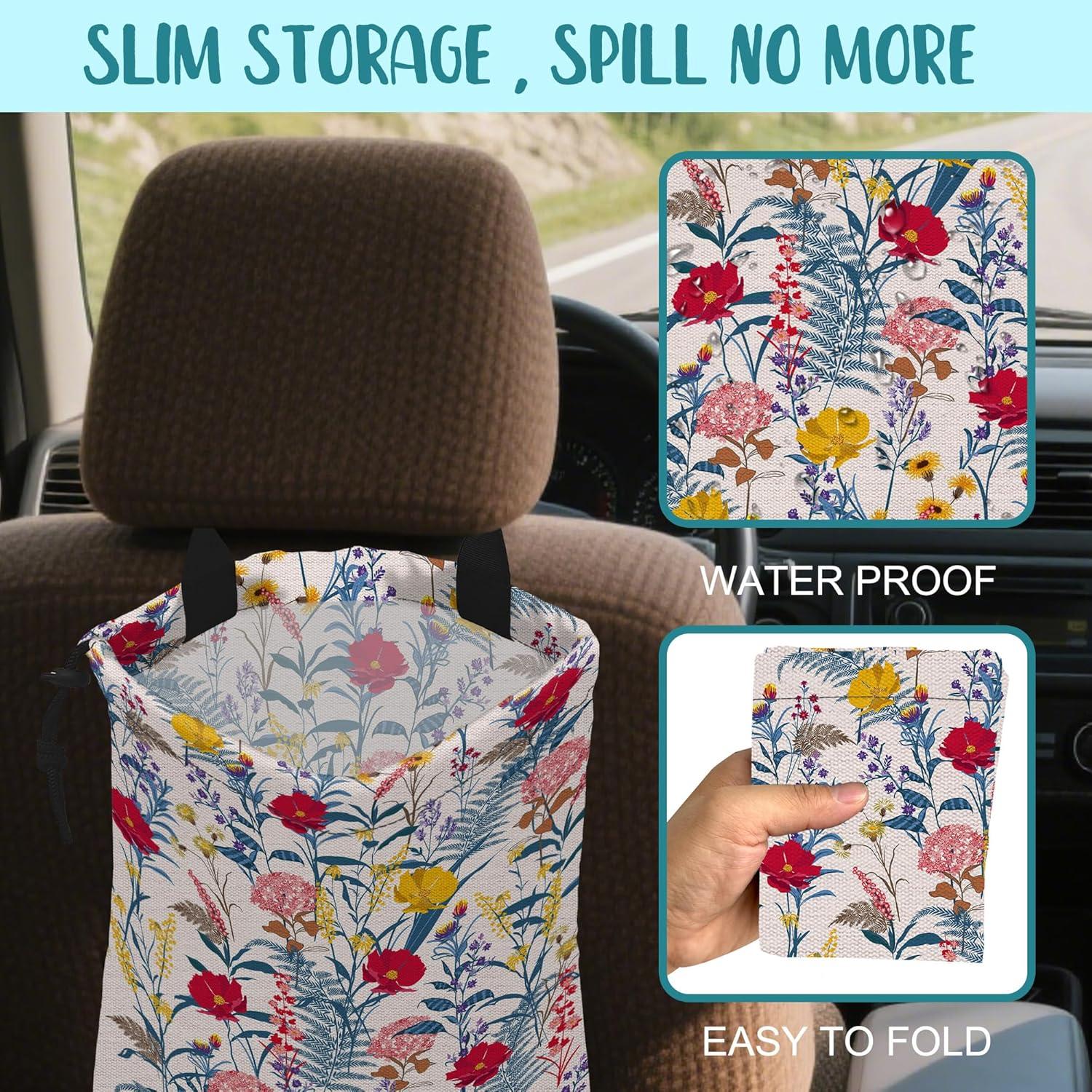 Bolsa de Basura para Auto KXWQTRDD Coloridas 34.8x27.9cm