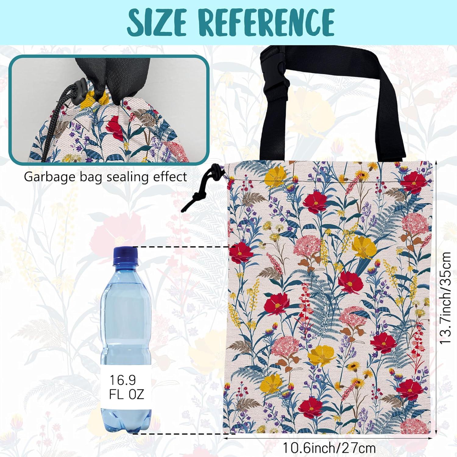 Bolsa de Basura para Auto KXWQTRDD Coloridas 34.8x27.9cm