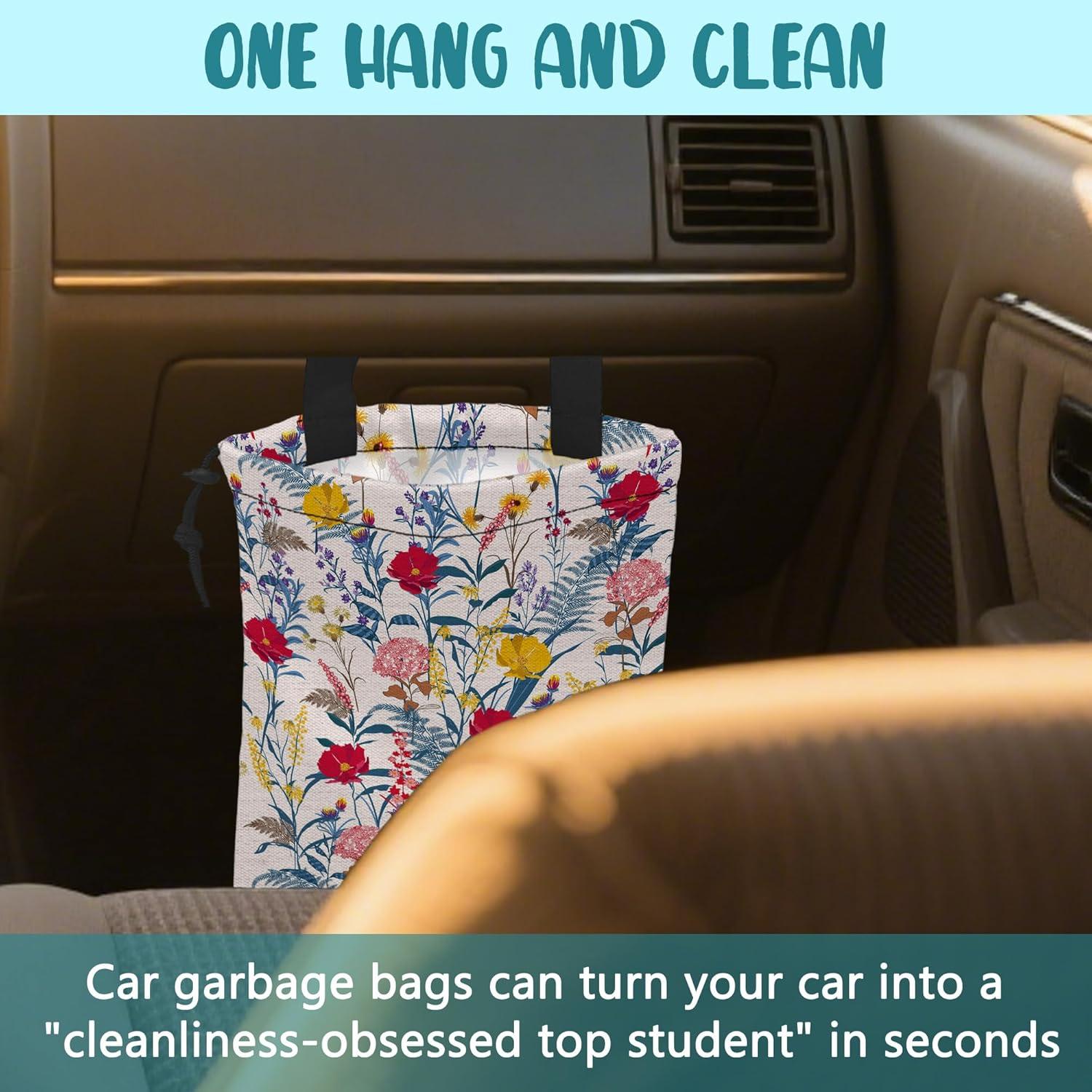 Bolsa de Basura para Auto KXWQTRDD Coloridas 34.8x27.9cm