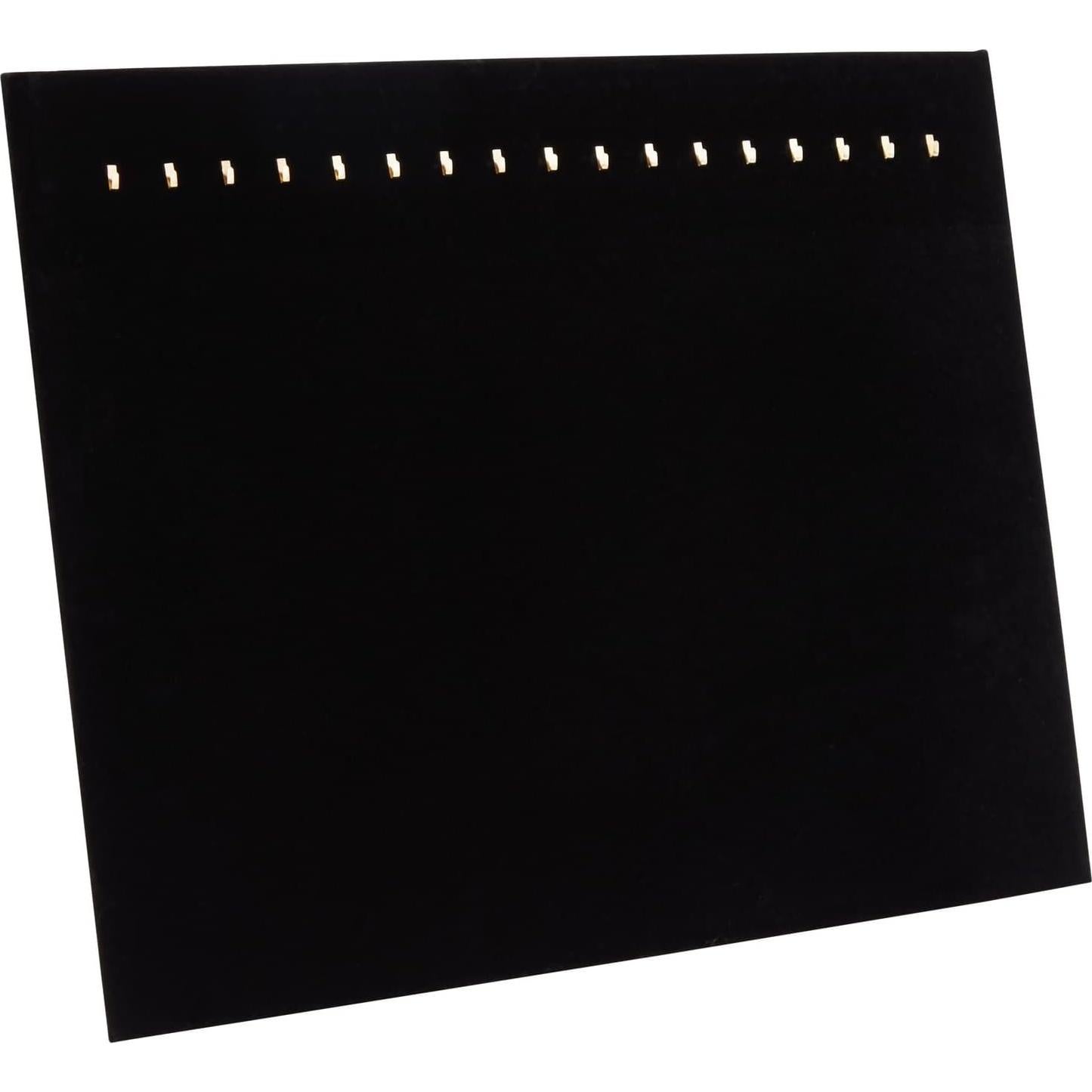 Exhibidor de Joyería Terciopelo Negro Bright Creations 2 Piezas