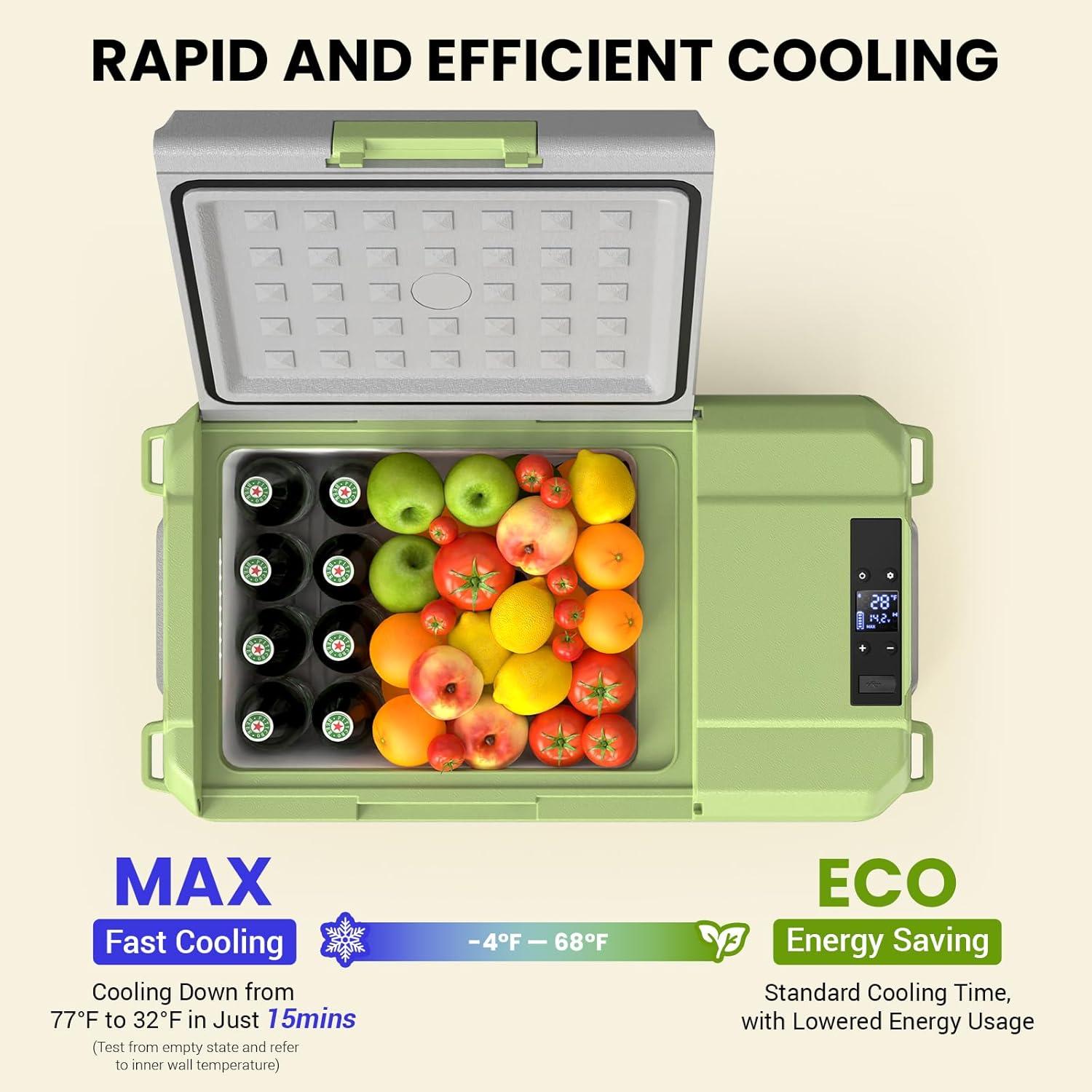 Refrigerador Portátil de Auto Pitycbo 19 Qt -20°C a 20°C