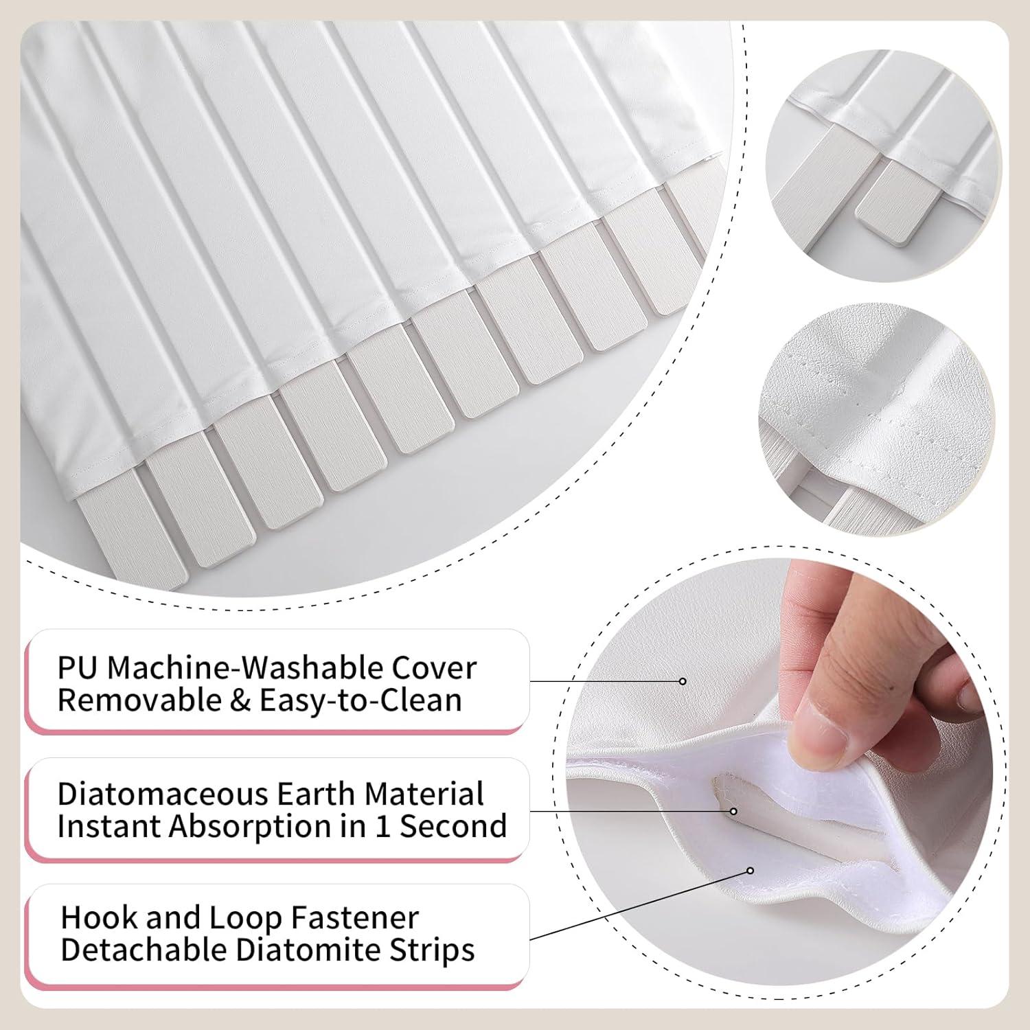 Alfombrilla de Secado de Platos de Piedra Imgrose 61x41 cm