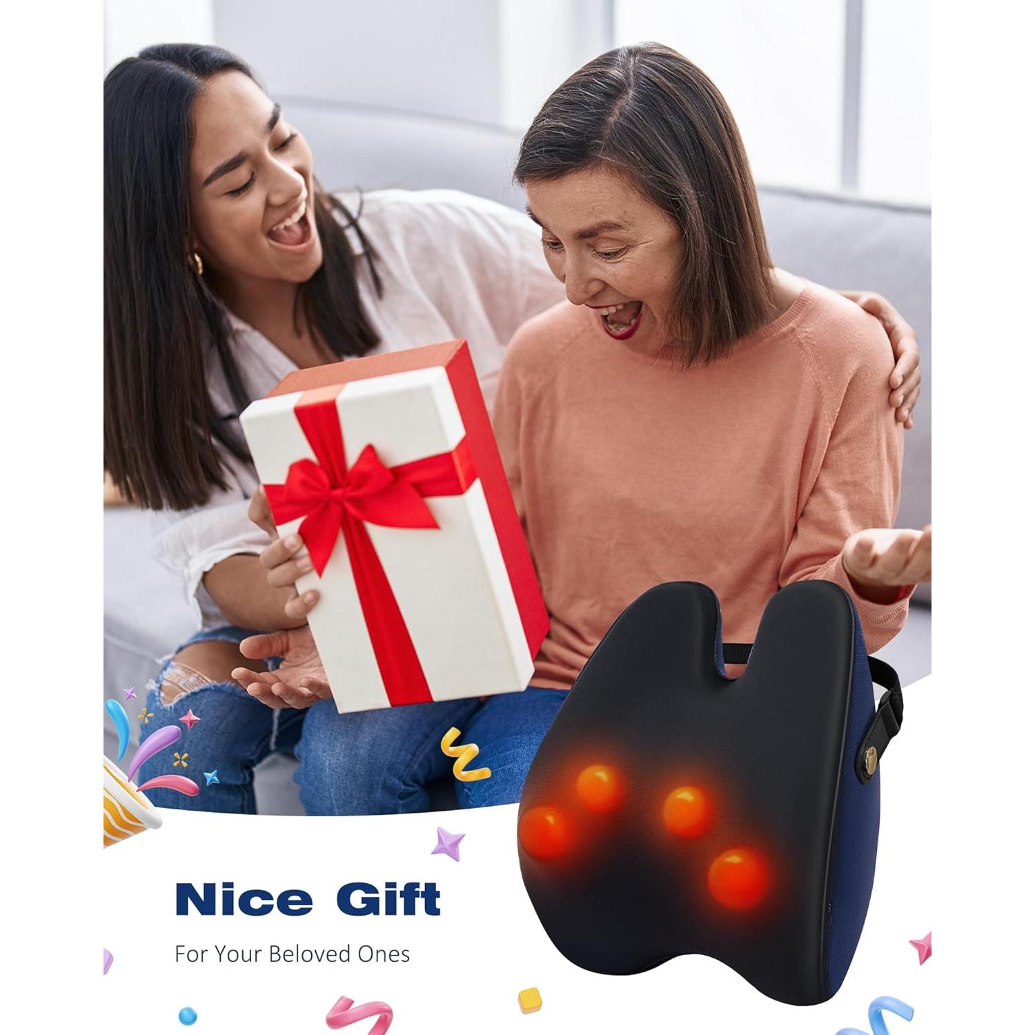 Masajeador de Cuello y Espalda Shiatsu Boriwat R16 con Calor