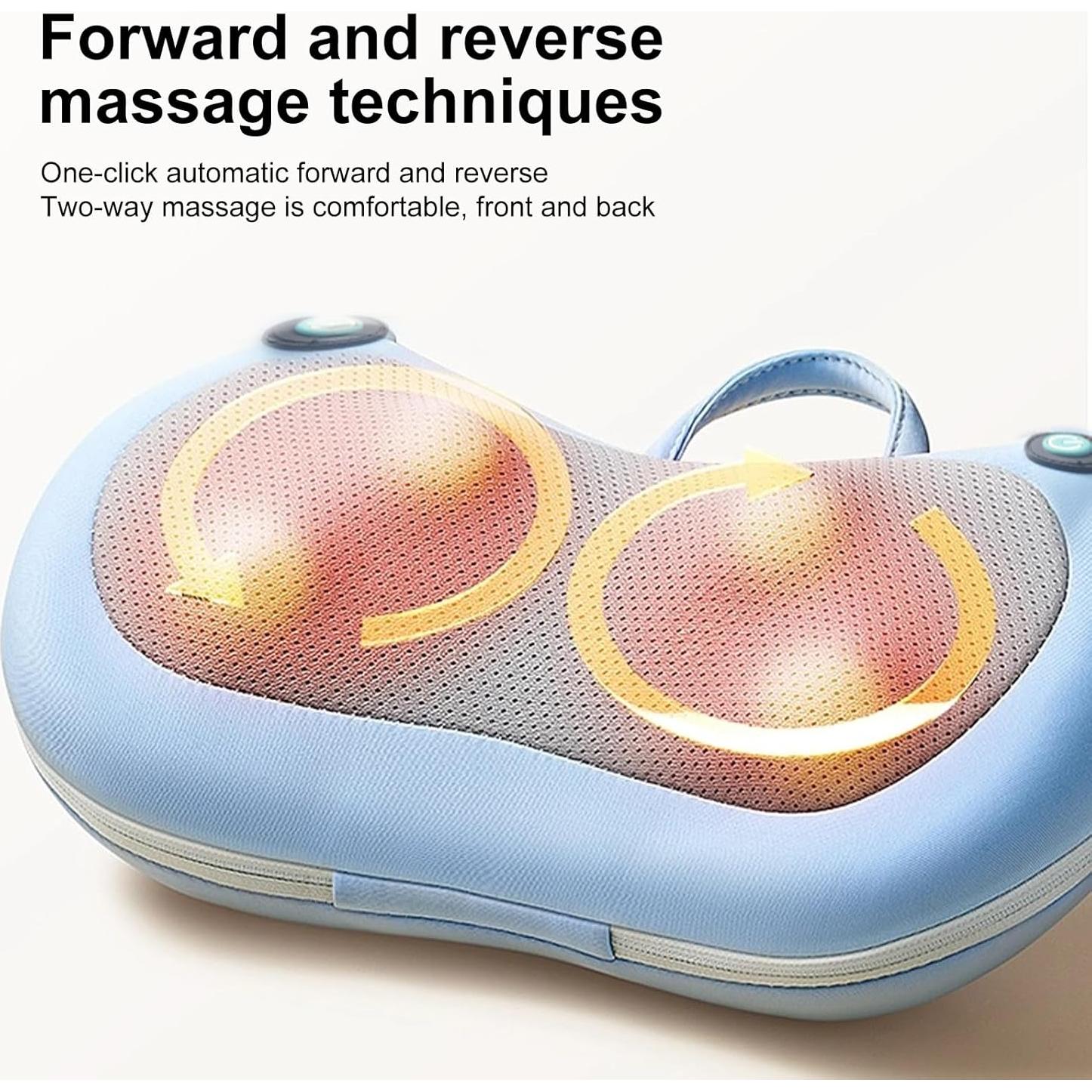 Masajeador de Cuello y Espalda Shiatsu Wiftsar NXHSZ 3D Azul