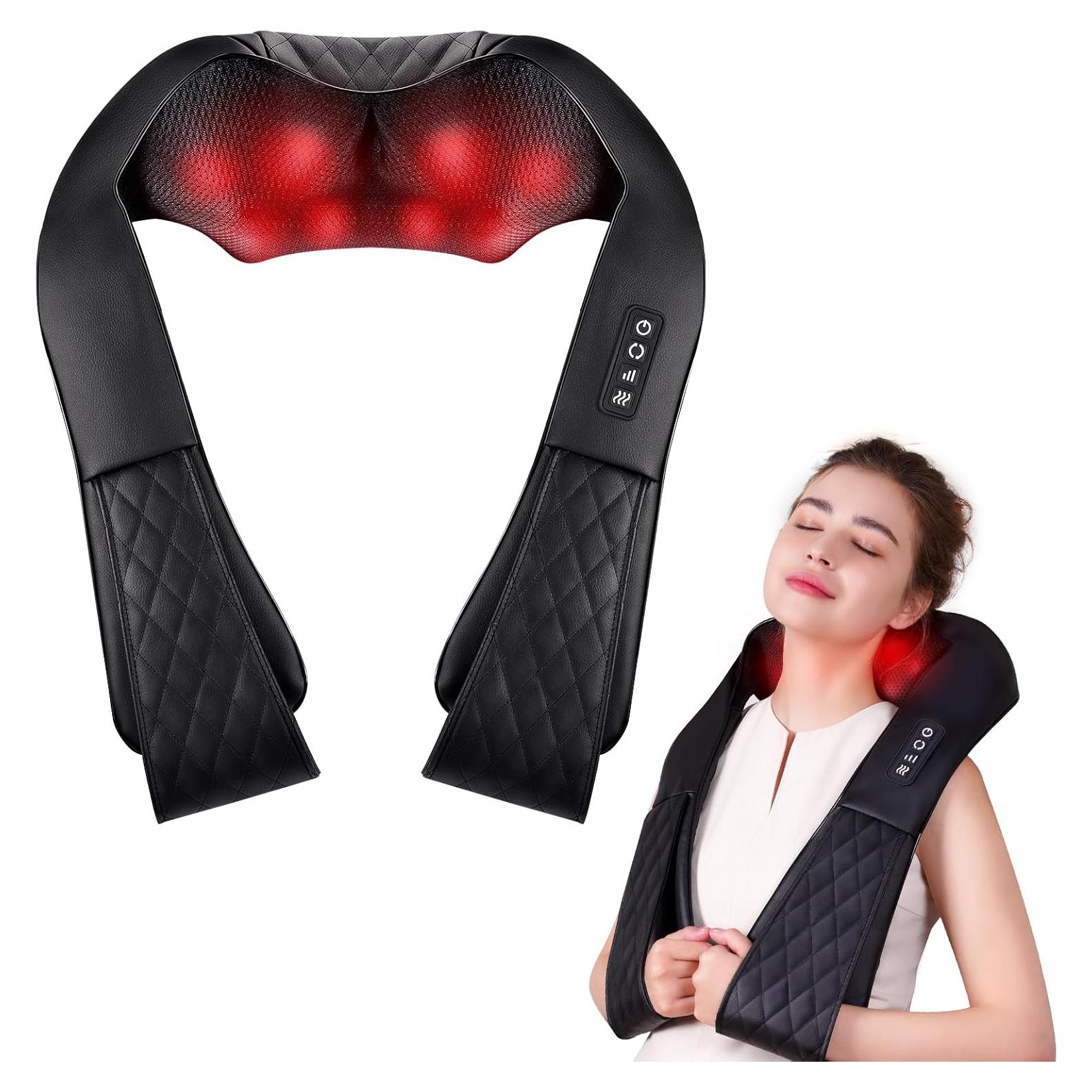 Masajeador de Cuello y Espalda Eléctrico COPYJOY 4D con Calor