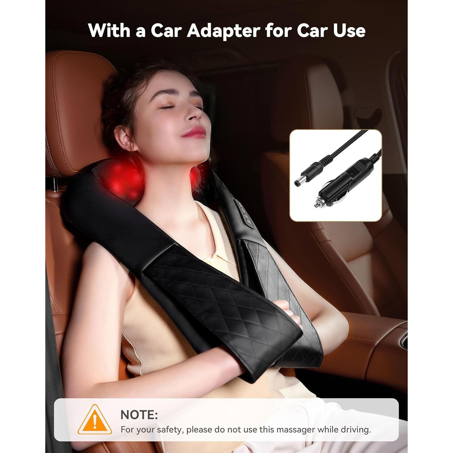 Masajeador de Cuello y Espalda Eléctrico COPYJOY 4D con Calor