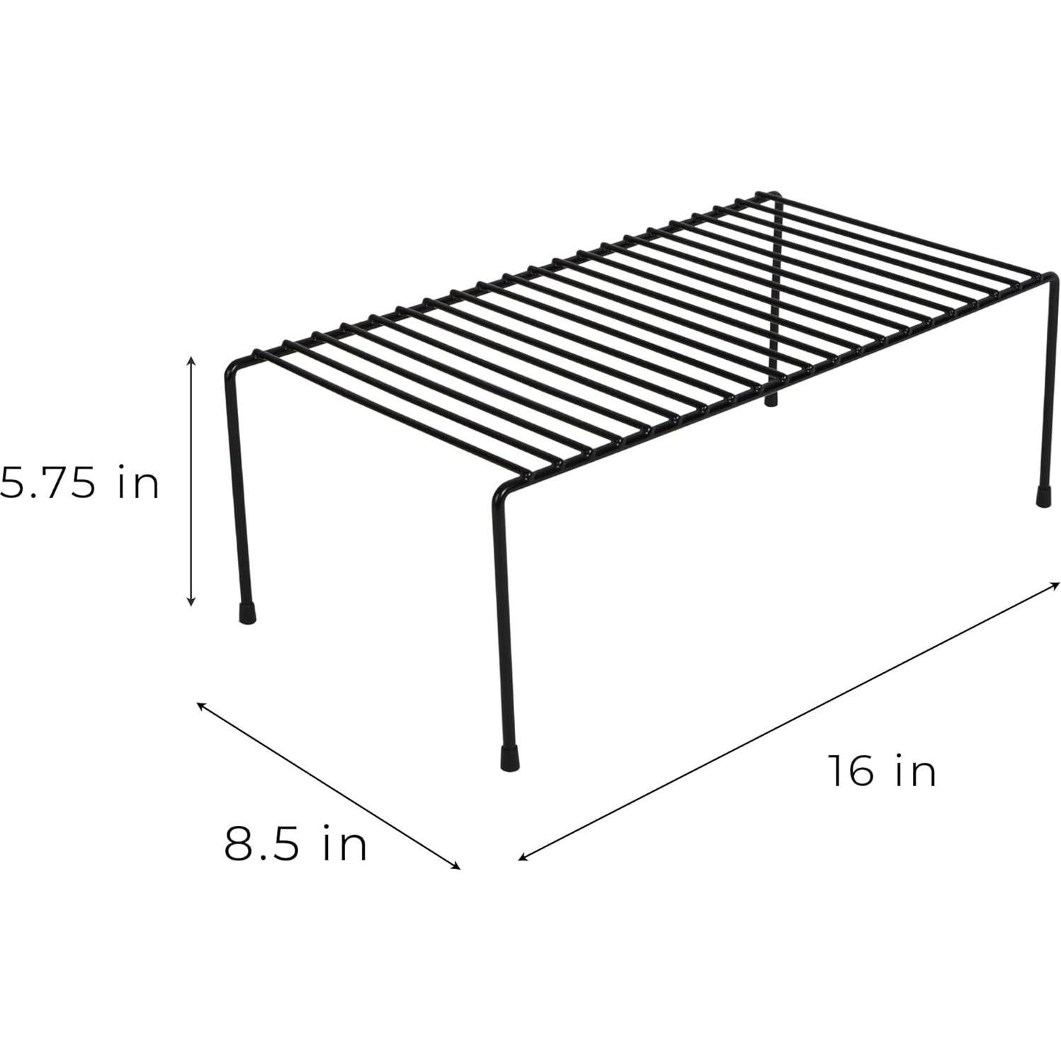 Estante de Almacenamiento Smart Design Grande Negro 40.6x21.6cm