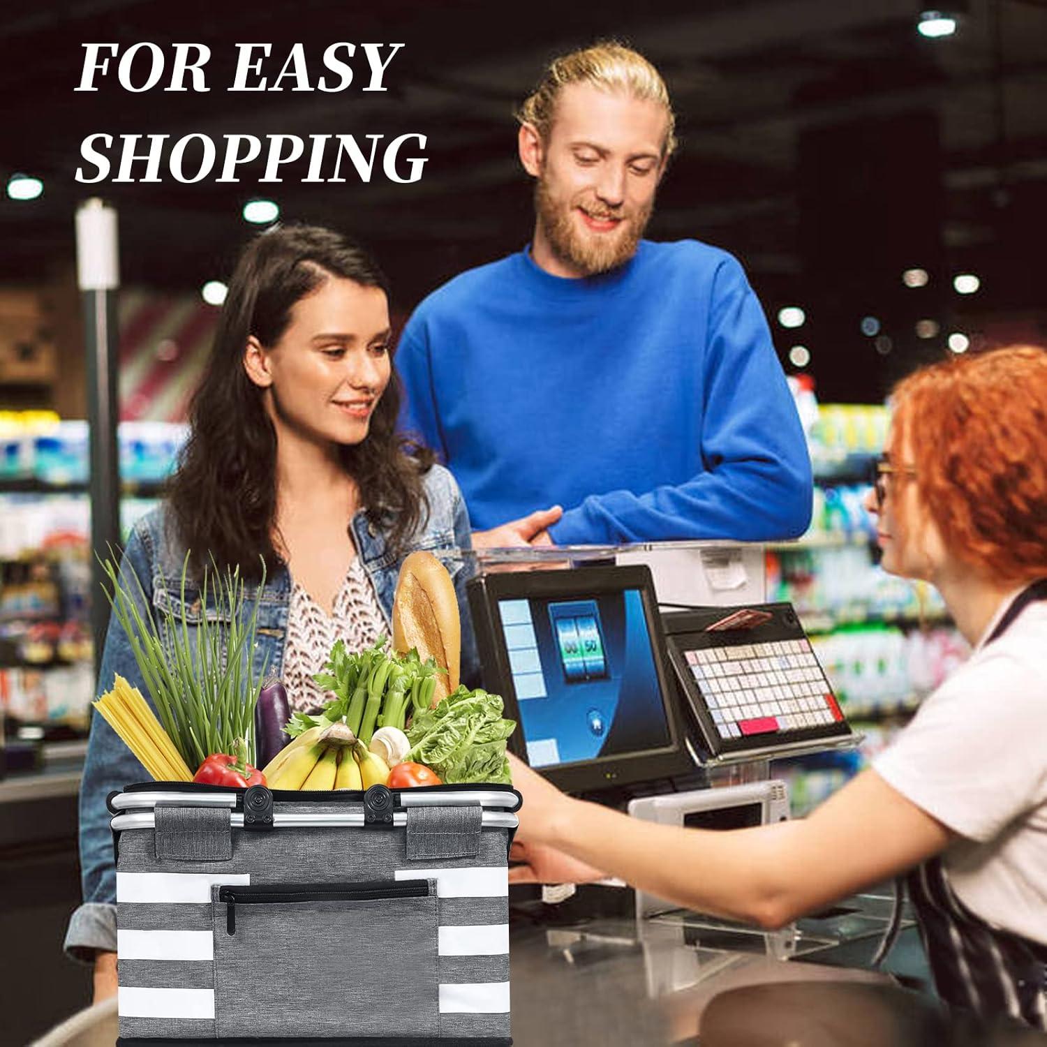 Cesta de Picnic Aislada KEFOMOL 26L a Prueba de Fugas Gris