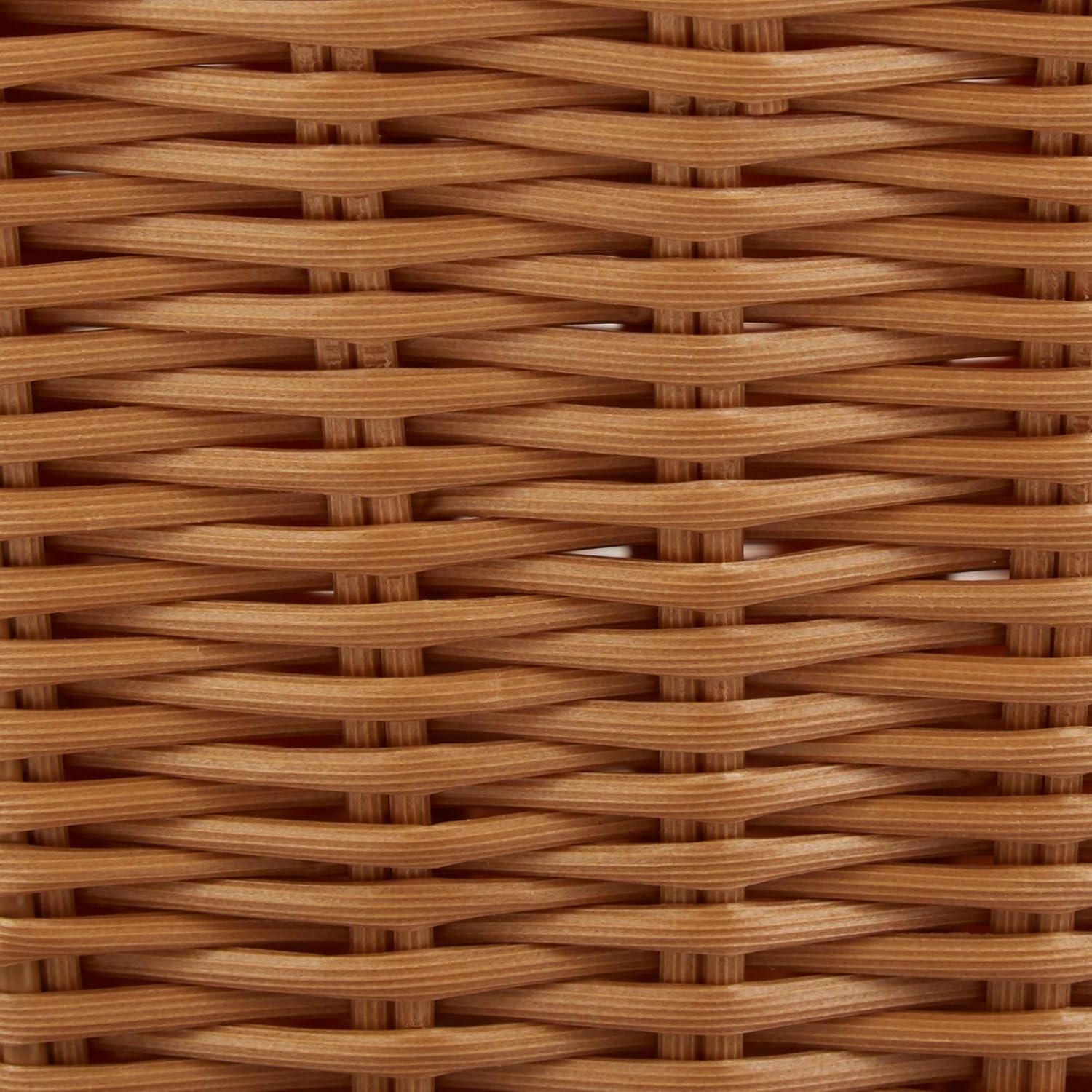 Cesta de Picnic Kovot de Polipropileno Trenzado 40.6x34.3x19.1cm