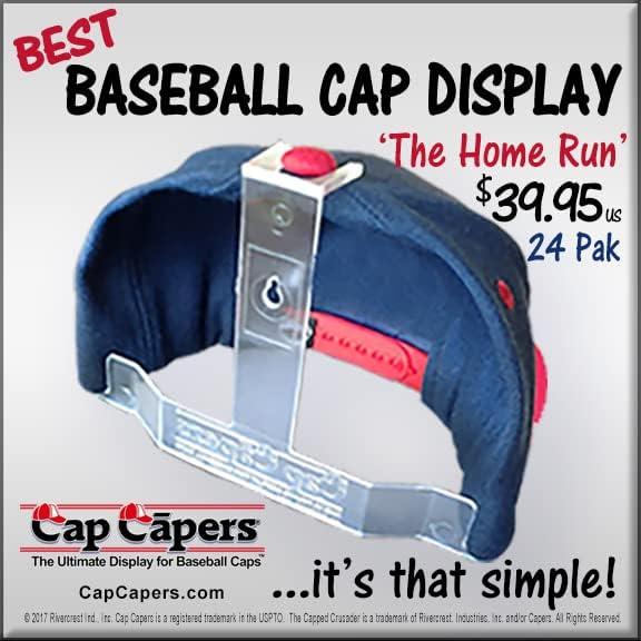 Exhibidor de Gorras de Béisbol Cap Capers - 24 Piezas