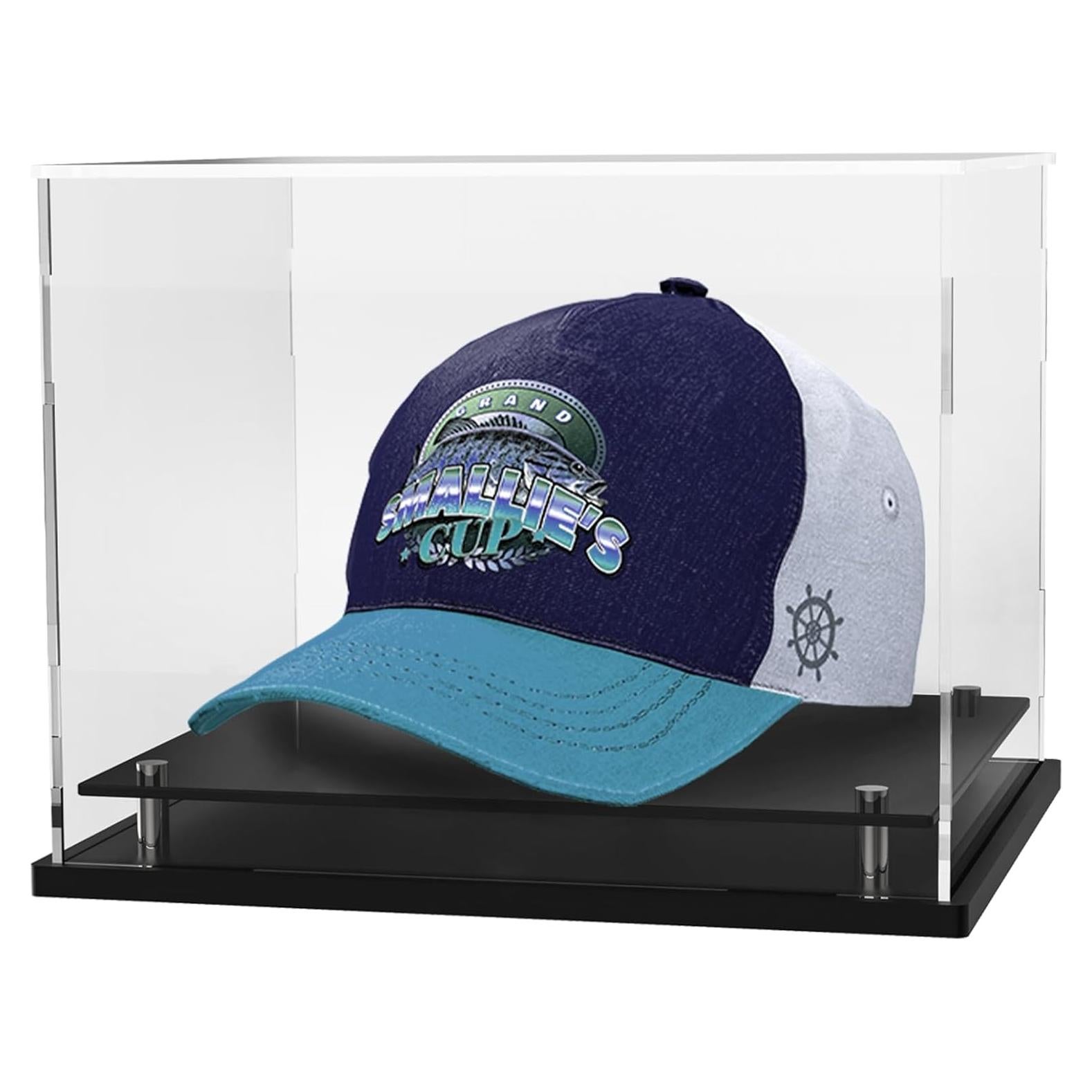 Estuche de exhibición acrílico para gorras de béisbol Wanlian
