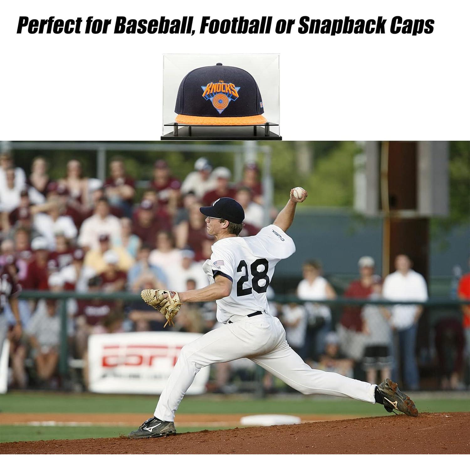 Estuche de exhibición acrílico para gorras de béisbol Wanlian