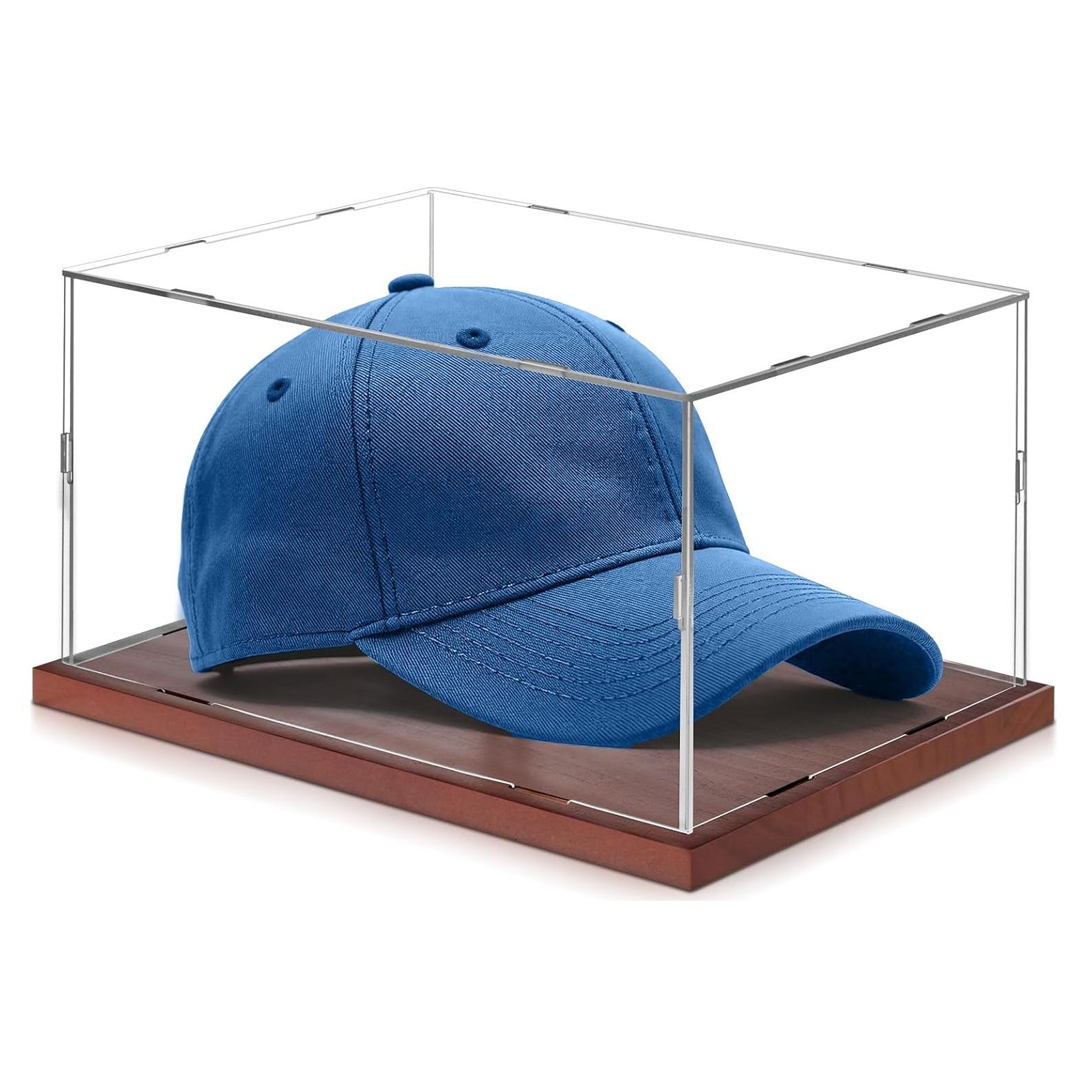 Caja de Exhibición para Gorras de Béisbol Acrílica 30x20x15 cm