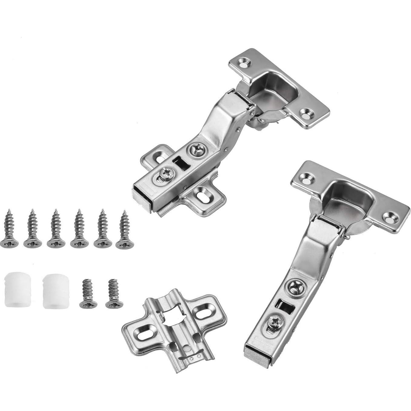 Bisagras Ocultas de Armario Luokim 4 Piezas Cierre Suave
