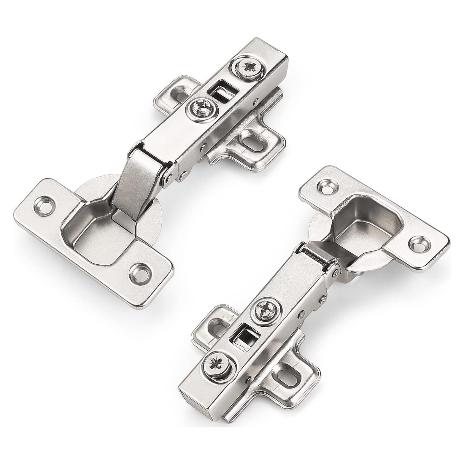 Bisagras Ocultas de Cierre Suave Knobelite 4 Pcs 105 Grados