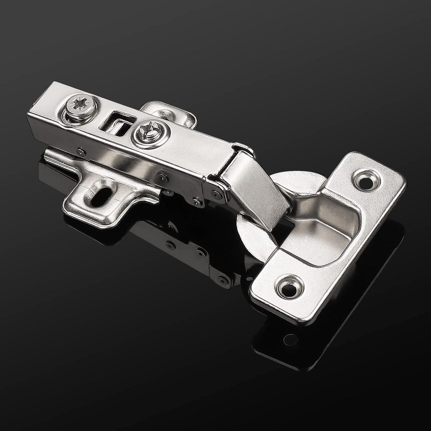 Bisagras Ocultas de Cierre Suave Knobelite 4 Pcs 105 Grados