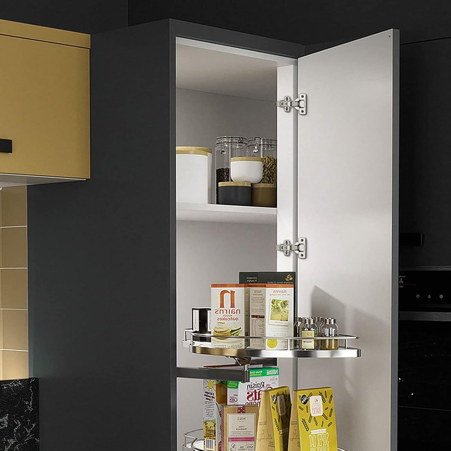 Bisagras Ocultas de Cierre Suave Knobelite 4 Pcs 105 Grados