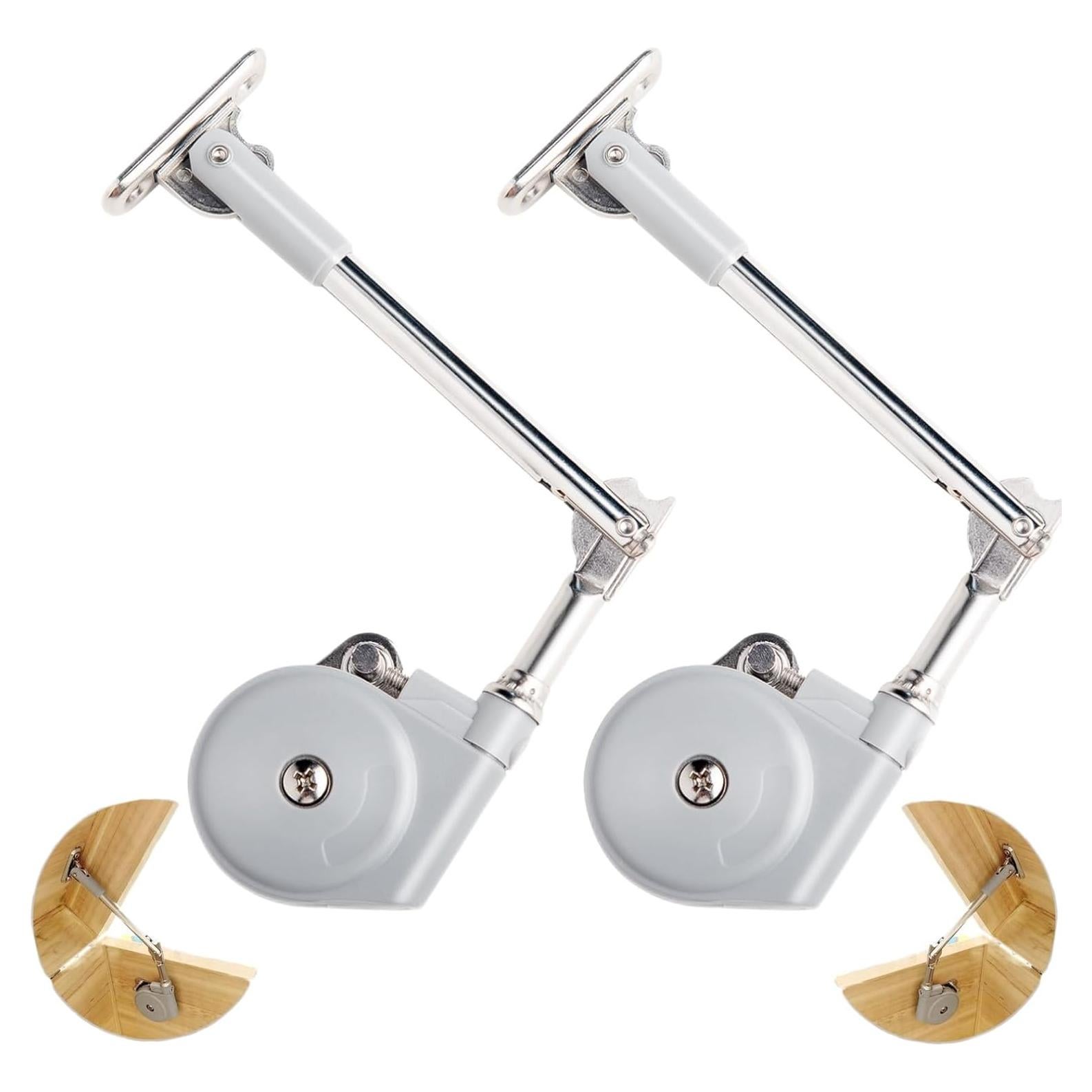 Bisagras de Soporte de Tapa Hingex 105° Cierre Suave - 2 Piezas