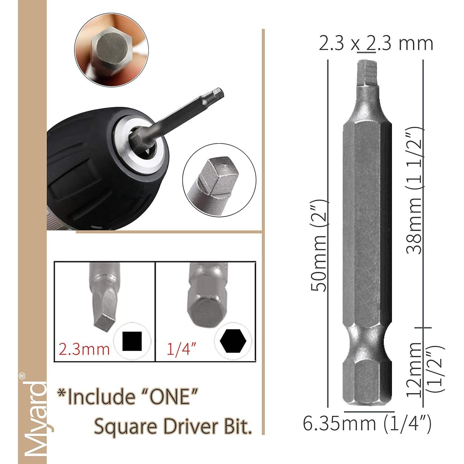 Clips de Sujetadores Ocultos Myard para Decking - Paquete de 100