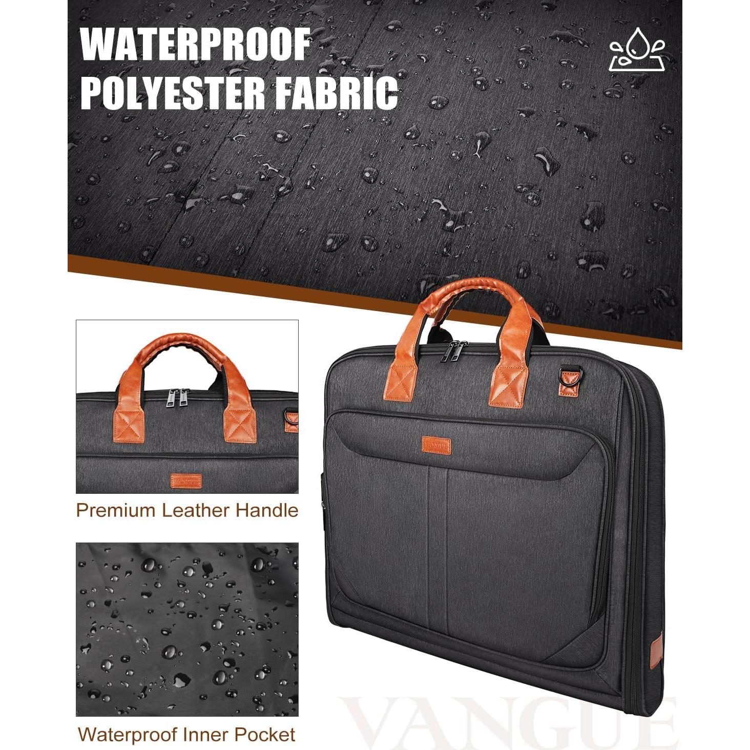 Bolsa de Ropa Vangue para Viaje 60x13x54cm Gris Oscuro