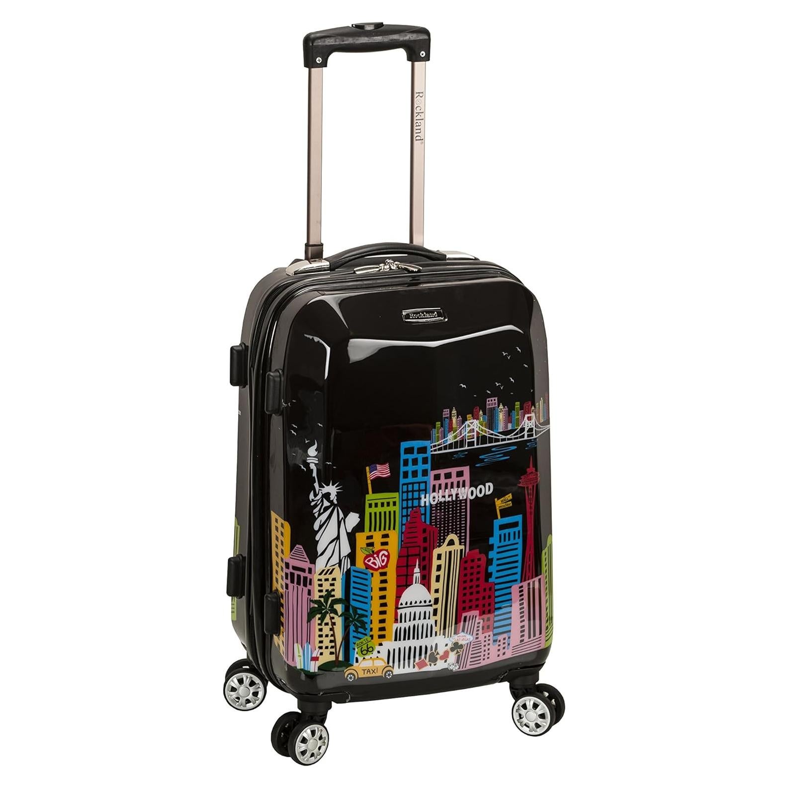 Equipaje de mano Rockland Departure 20" América - Policarbonato