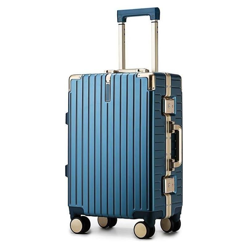 Maleta de Mano YYW 20 Pulgadas Azul PC-Policarbonato TSA