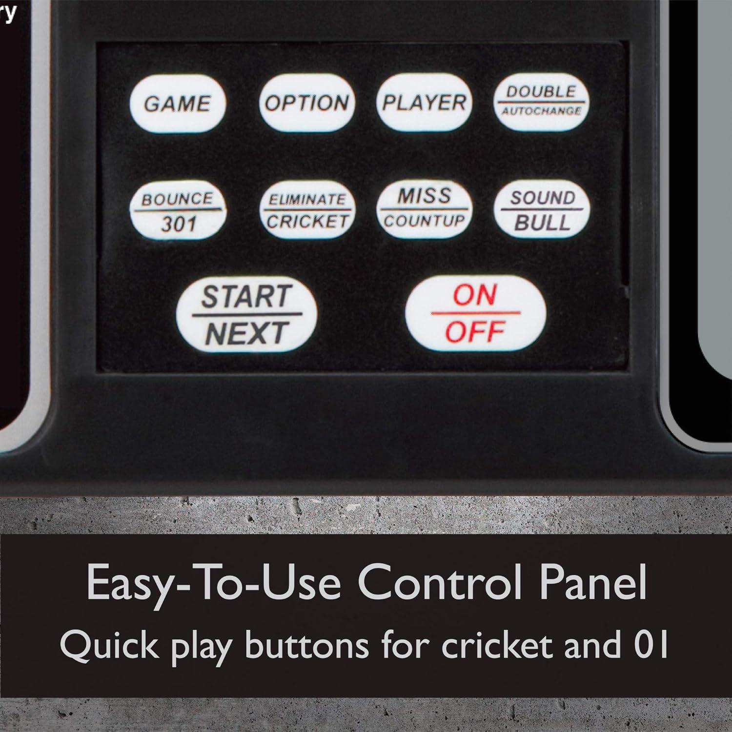 Tablero de Dardos Electrónico Viper 797, 43 Juegos, Pantalla LCD