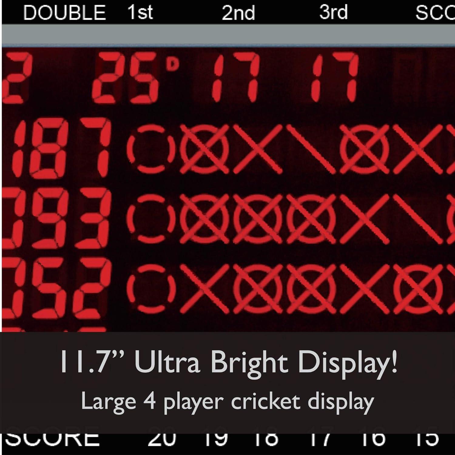 Tablero de Dardos Electrónico Viper 797, 43 Juegos, Pantalla LCD