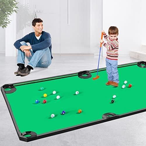 Juego de Golf Interior GOODLYSPORTS 80806AF - Alfombra 274.4x145.9 cm