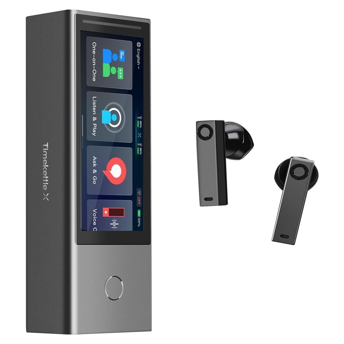 Traductor Bidireccional Timekettle X1 - 40 Idiomas, 20 Usuarios