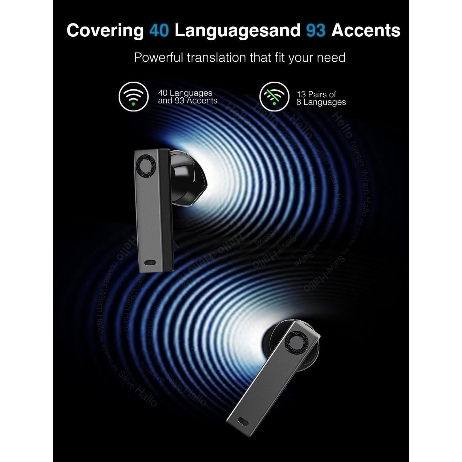 Traductor Bidireccional Timekettle X1 - 40 Idiomas, 20 Usuarios