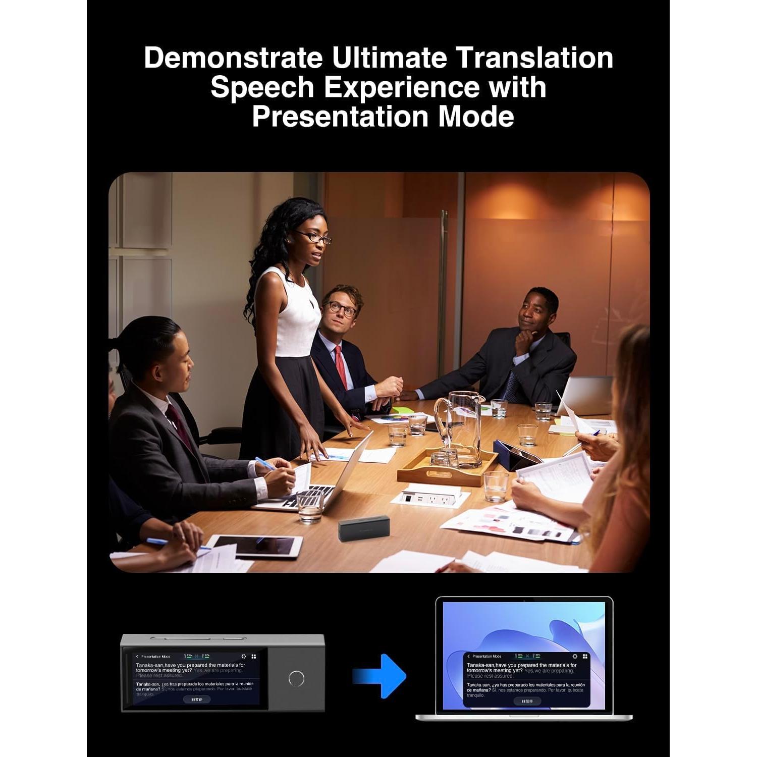 Traductor Bidireccional Timekettle X1 - 40 Idiomas, 20 Usuarios