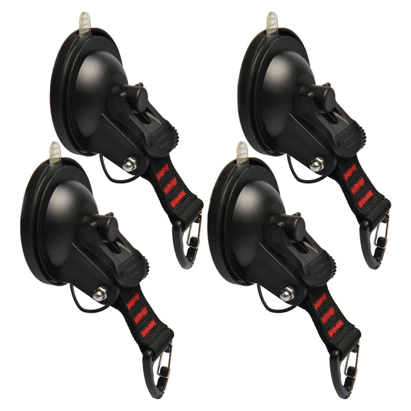 Anclajes de Ventosas DthwagfL 4 Pcs 10 kg para Camping