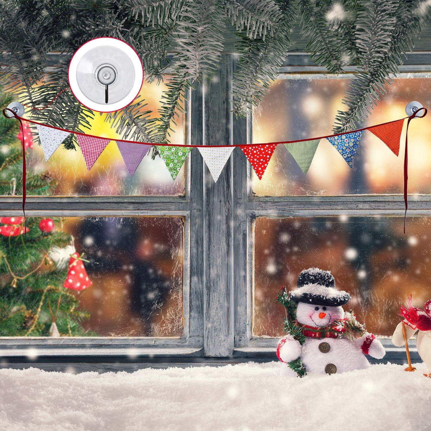 Ganchos de Ventosa Mudder 24 Piezas 45 mm PVC Transparente