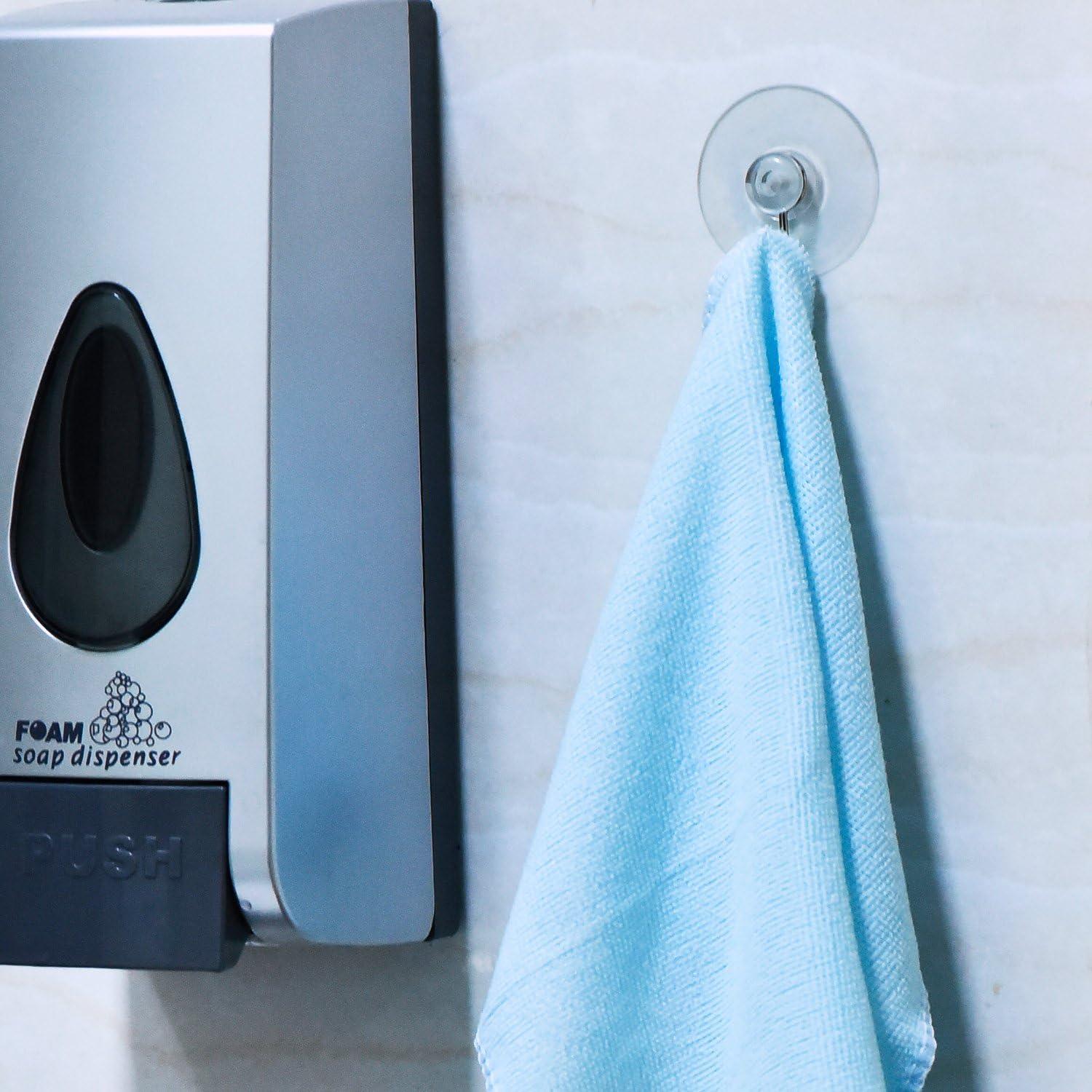 Ganchos de Ventosa Mudder 24 Piezas 45 mm PVC Transparente