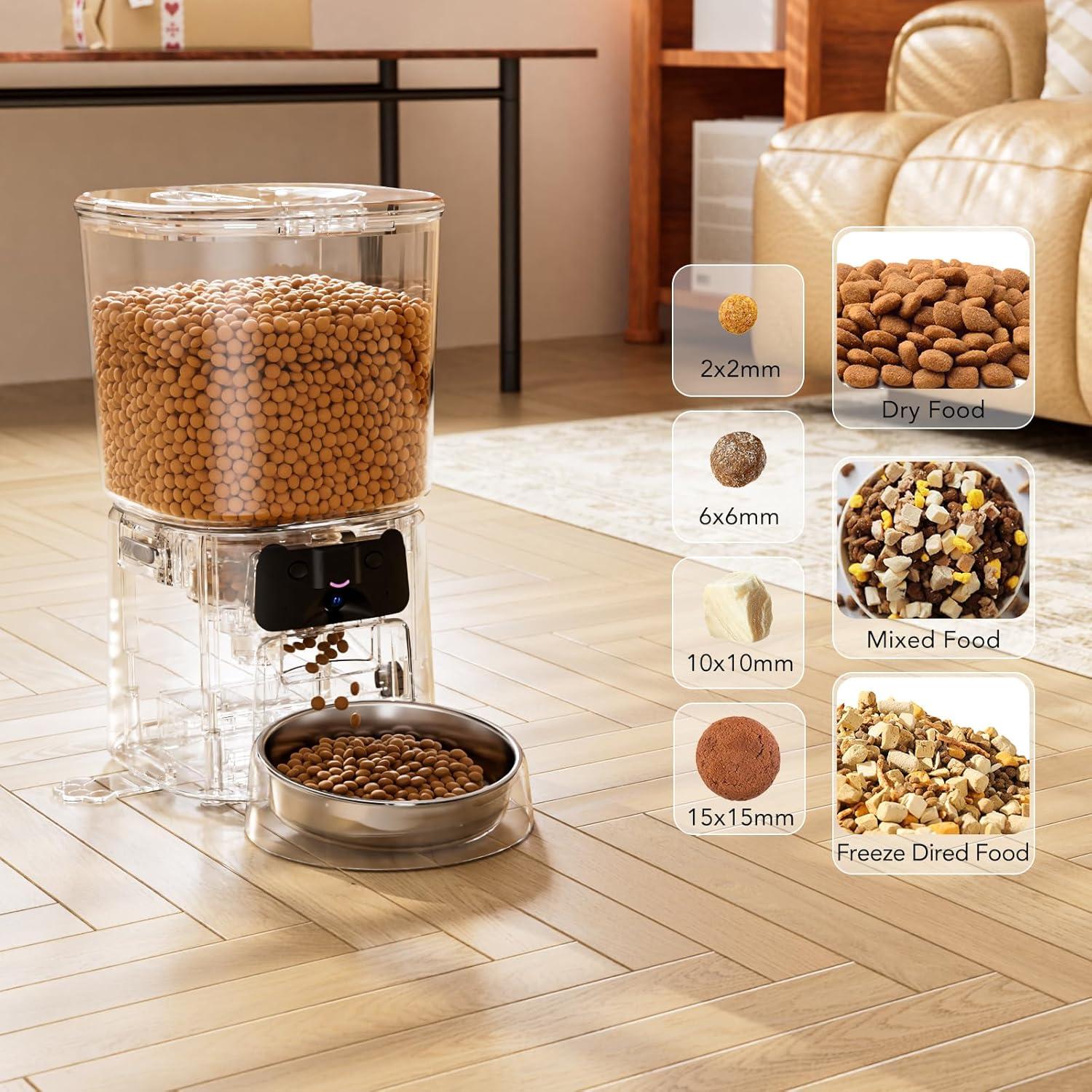 Comedero Automático Inteligente Petrice 4L con Cámara HD