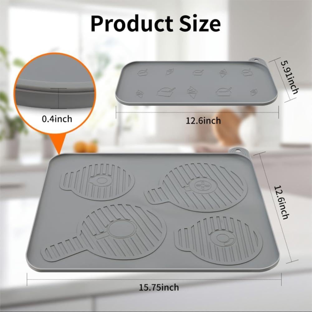 Alfombrilla de Silicona Antideslizante PCTTOIL para Ninja Creami