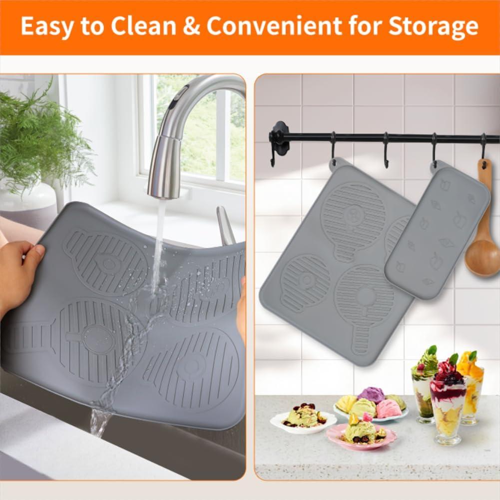 Alfombrilla de Silicona Antideslizante PCTTOIL para Ninja Creami