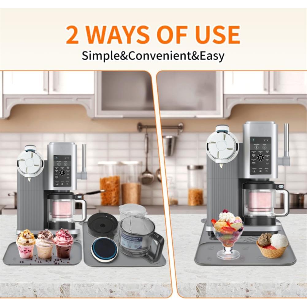 Alfombrilla de Silicona Antideslizante PCTTOIL para Ninja Creami