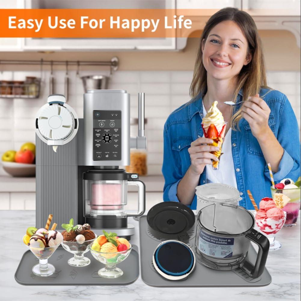 Alfombrilla de Silicona Antideslizante PCTTOIL para Ninja Creami