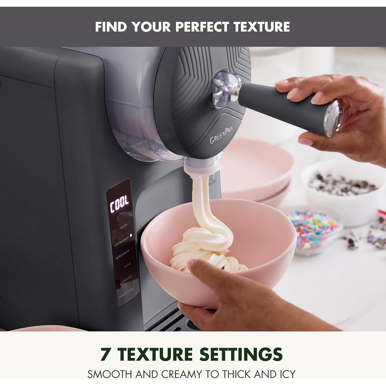 Máquina de Helados GreenPan Frost 15 en 1 1.89L Gris Regaliz