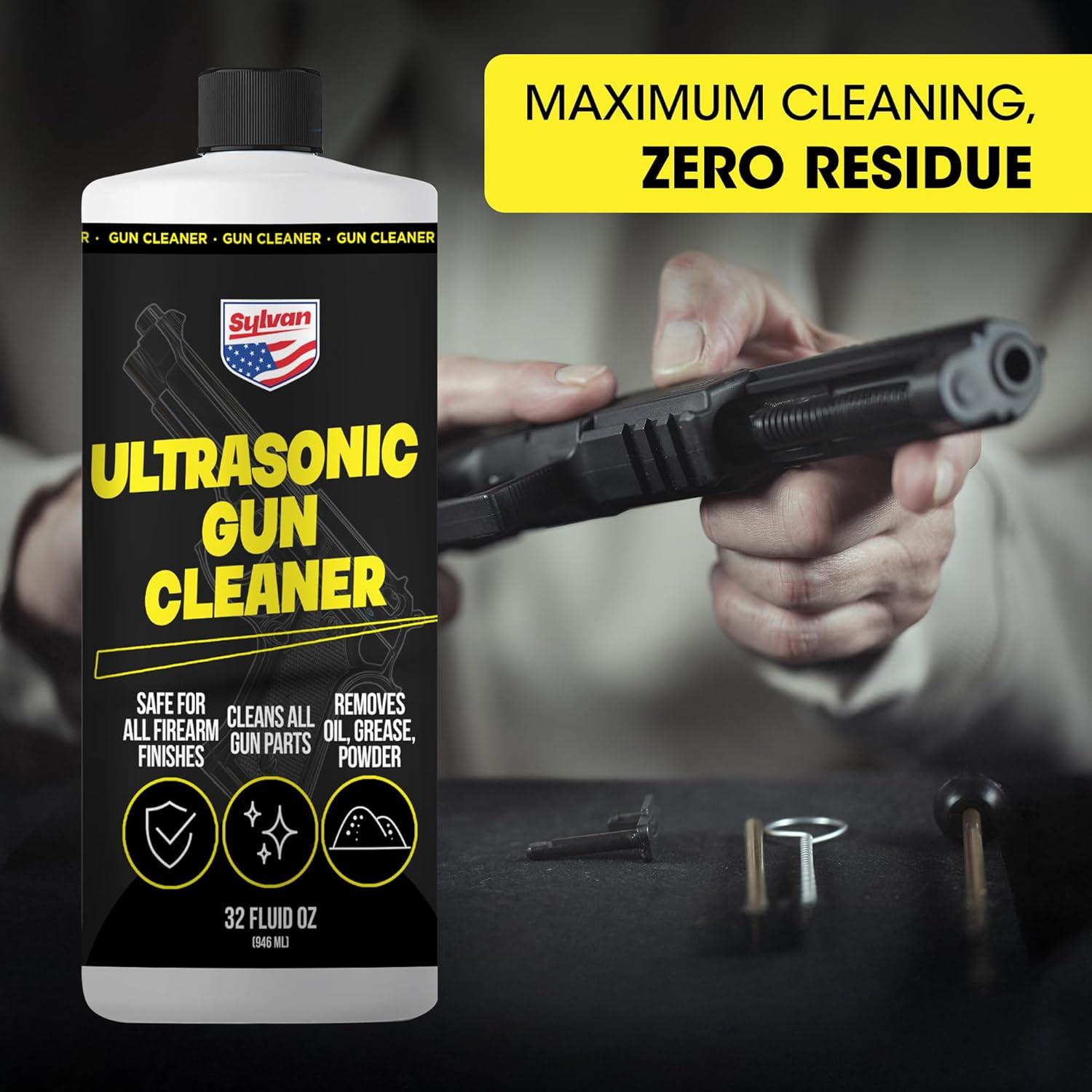 Limpiador Ultrasónico de Armas Sylvan Hills 32 Oz. (0.95 L)