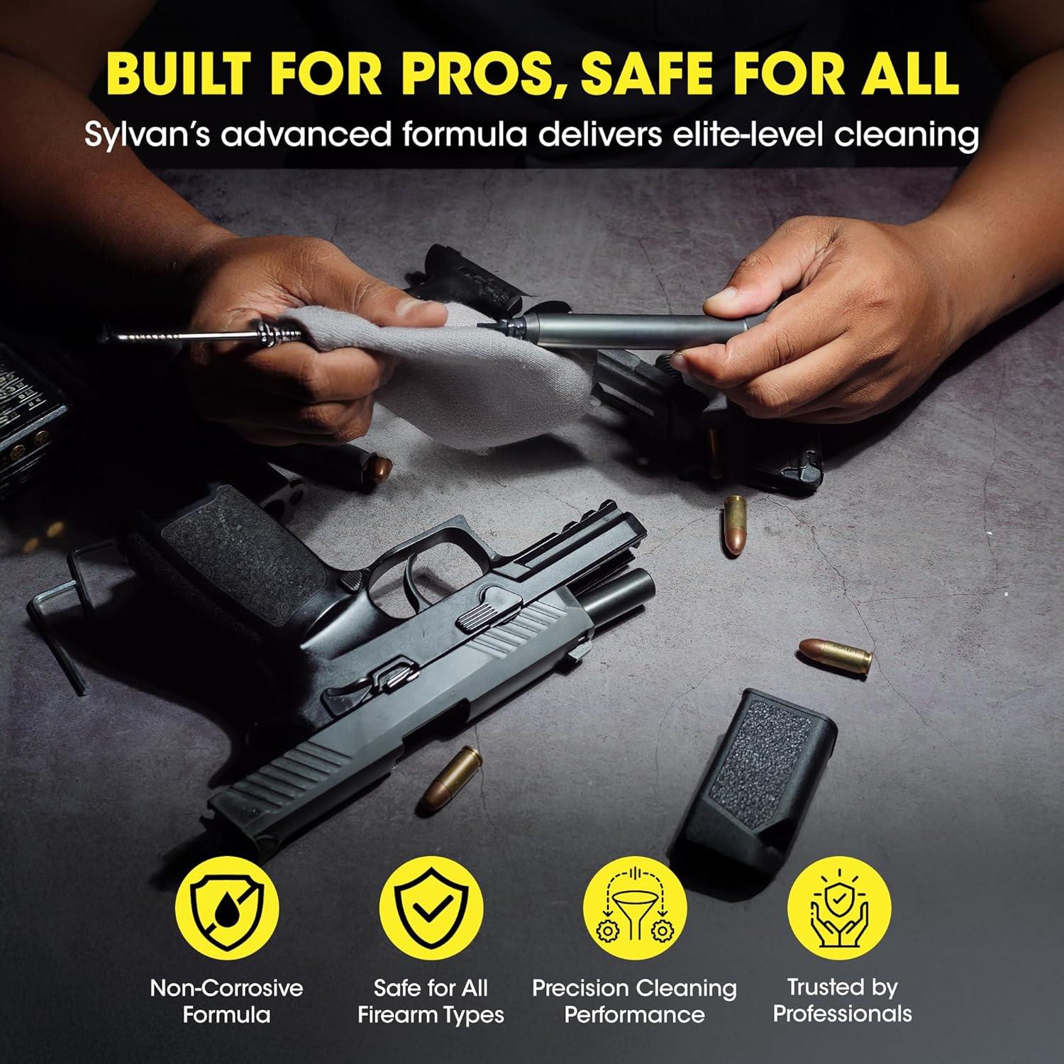 Limpiador Ultrasónico de Armas Sylvan Hills 32 Oz. (0.95 L)