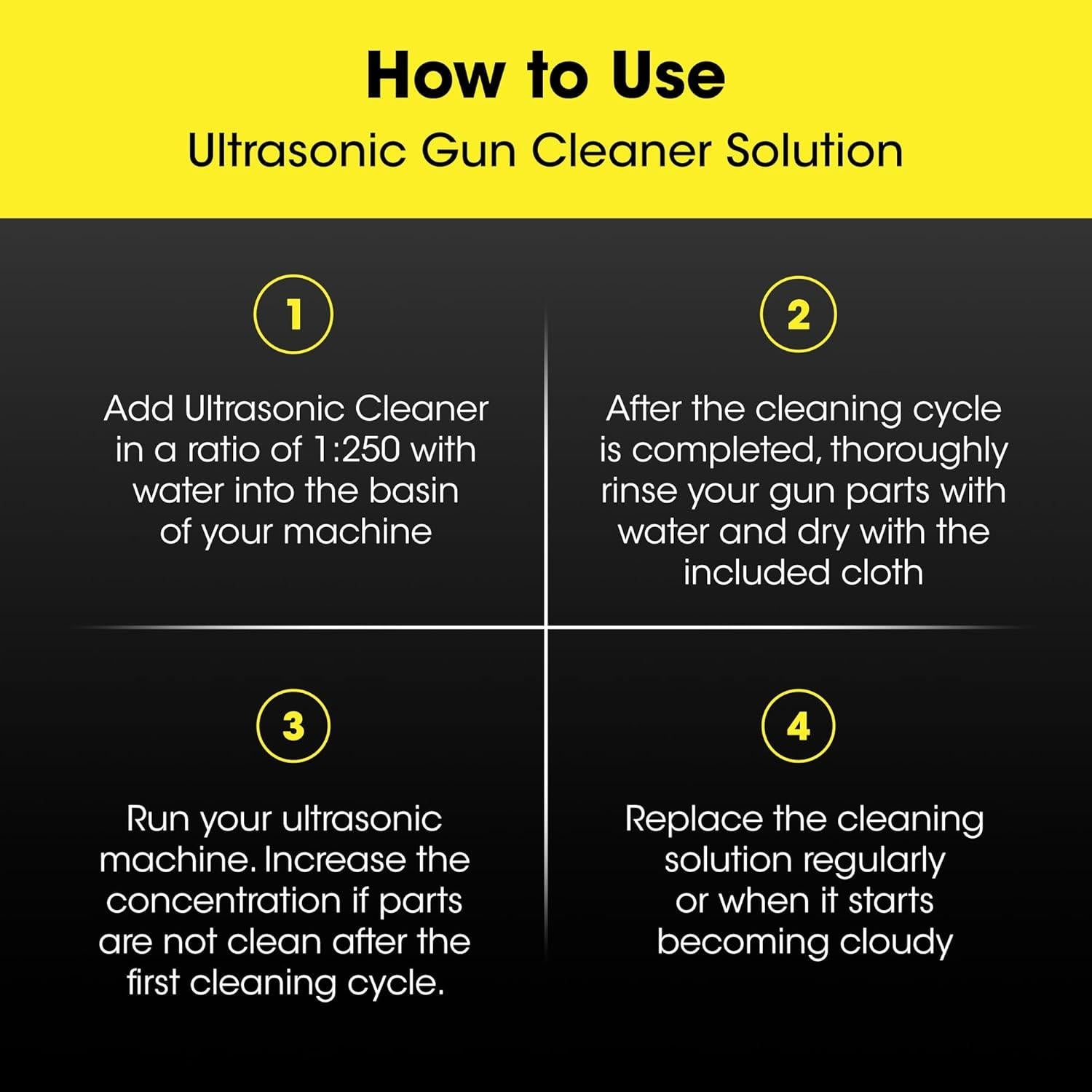 Limpiador Ultrasónico de Armas Sylvan Hills 32 Oz. (0.95 L)