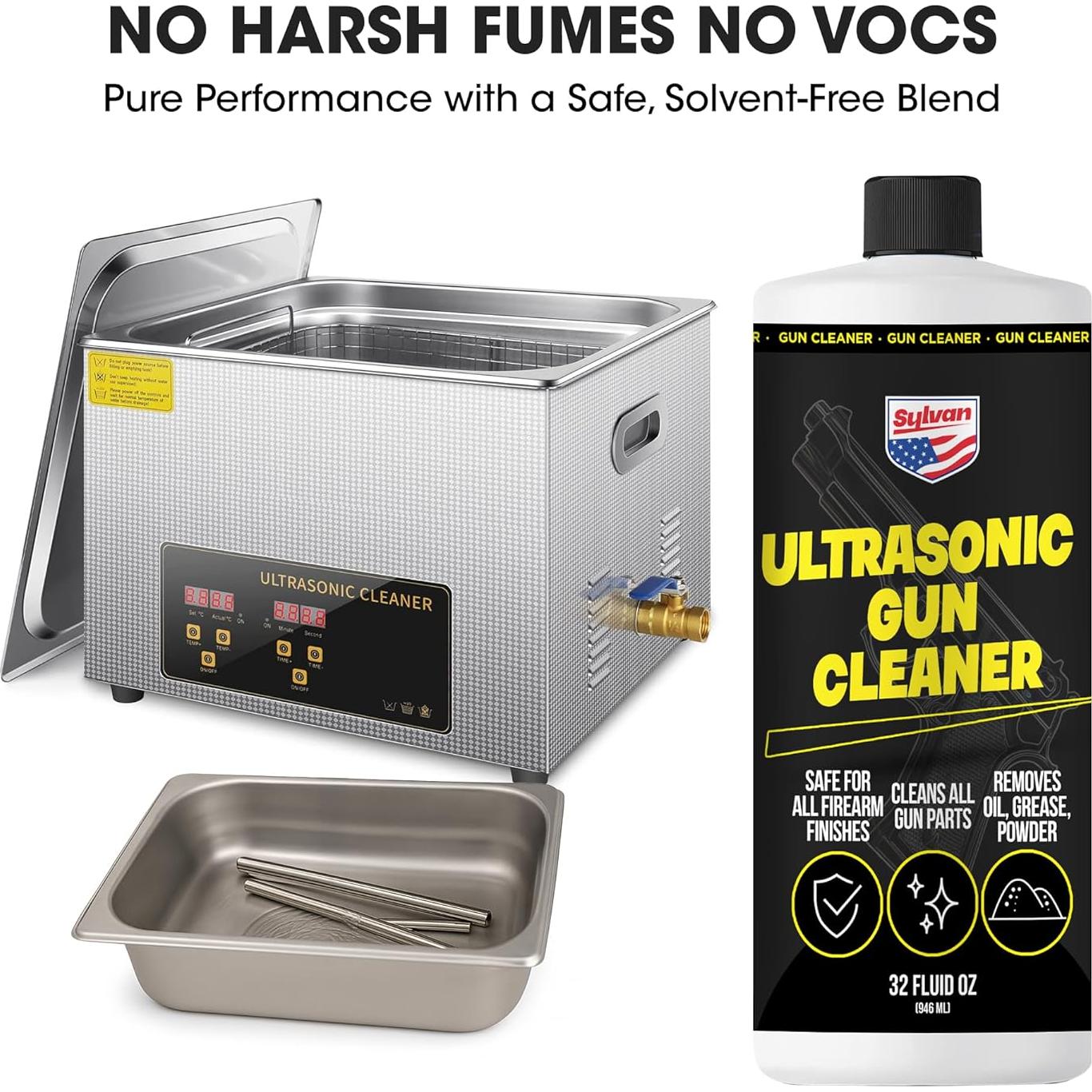 Limpiador Ultrasónico de Armas Sylvan Hills 32 Oz. (0.95 L)